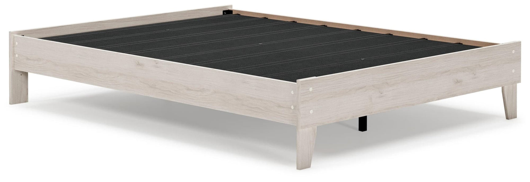 Socalle Light Natural Queen Platform Bed - Ella Furniture