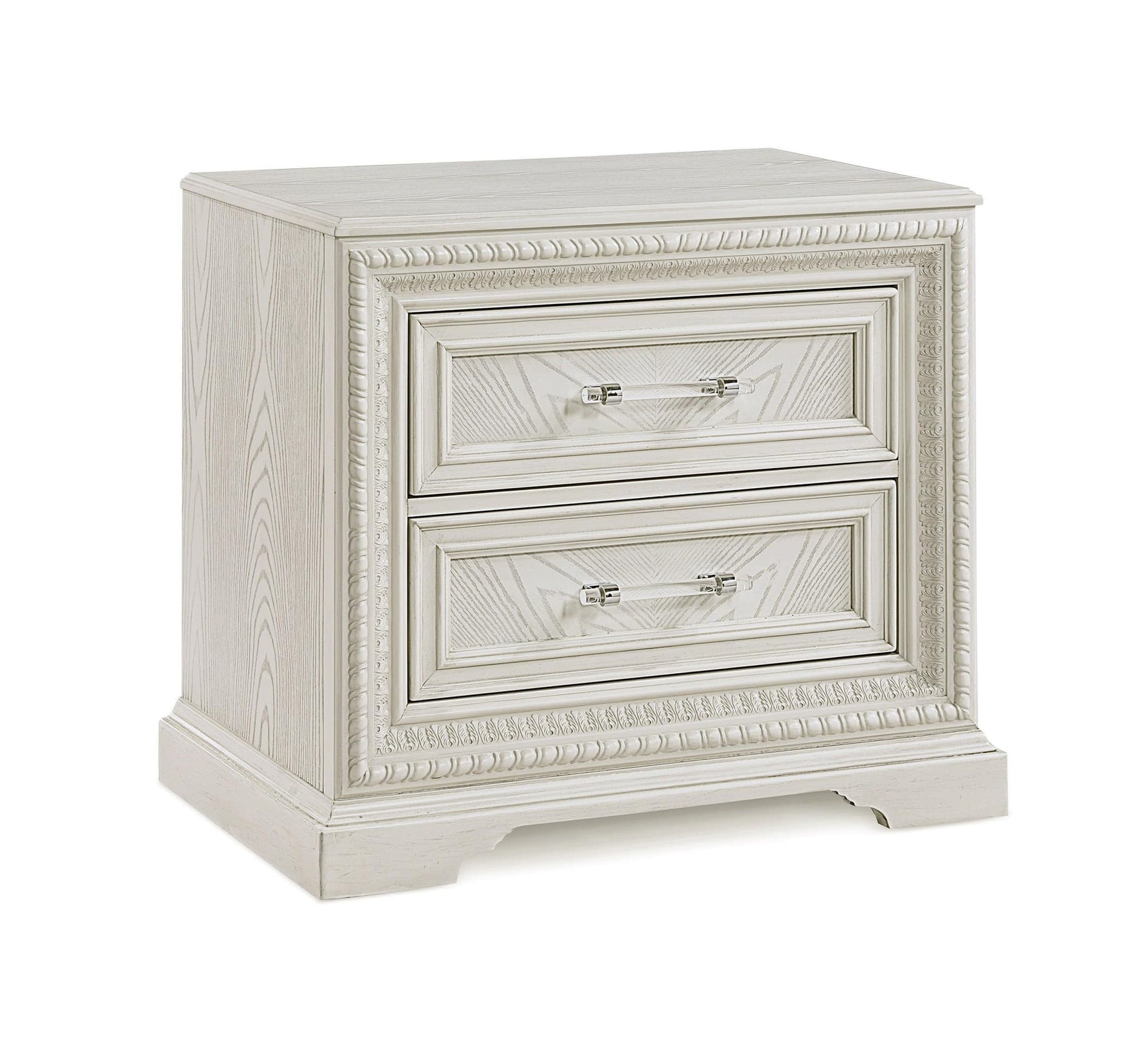 Alexandria Cream 2 Drawers Nightstand