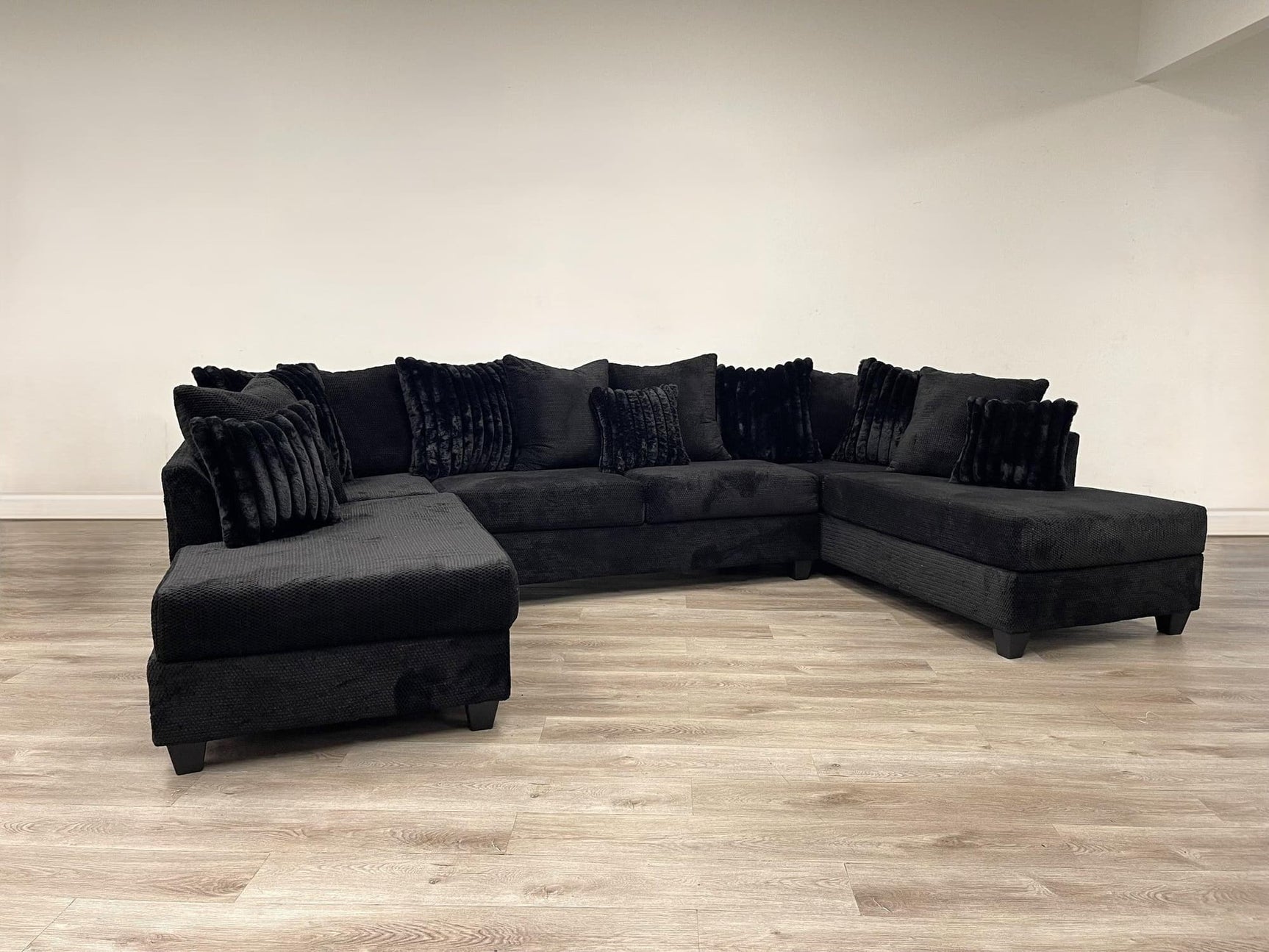 411 - Double Chaise Sectional - Ella Furniture
