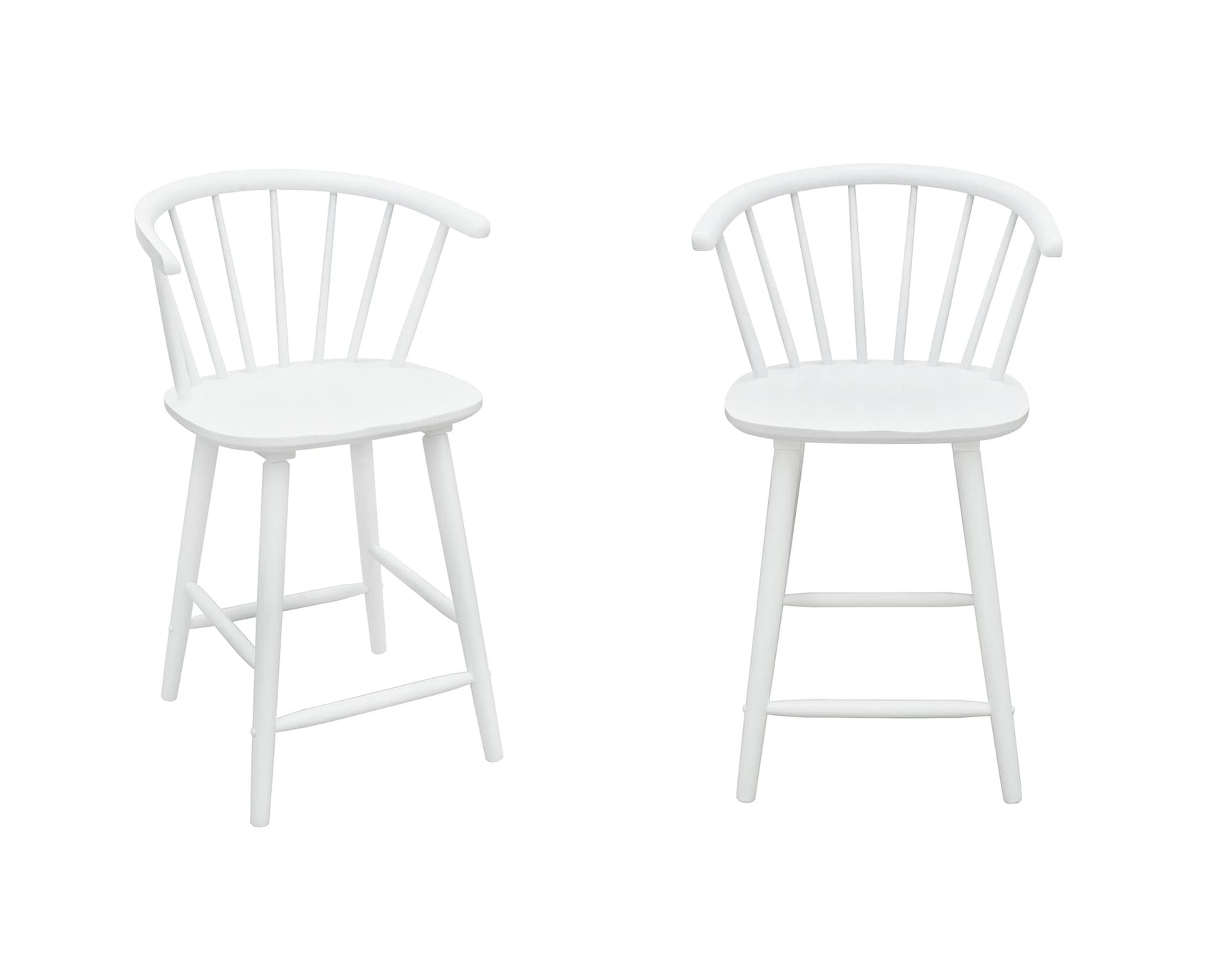 Janna White Counter Height Barstool
