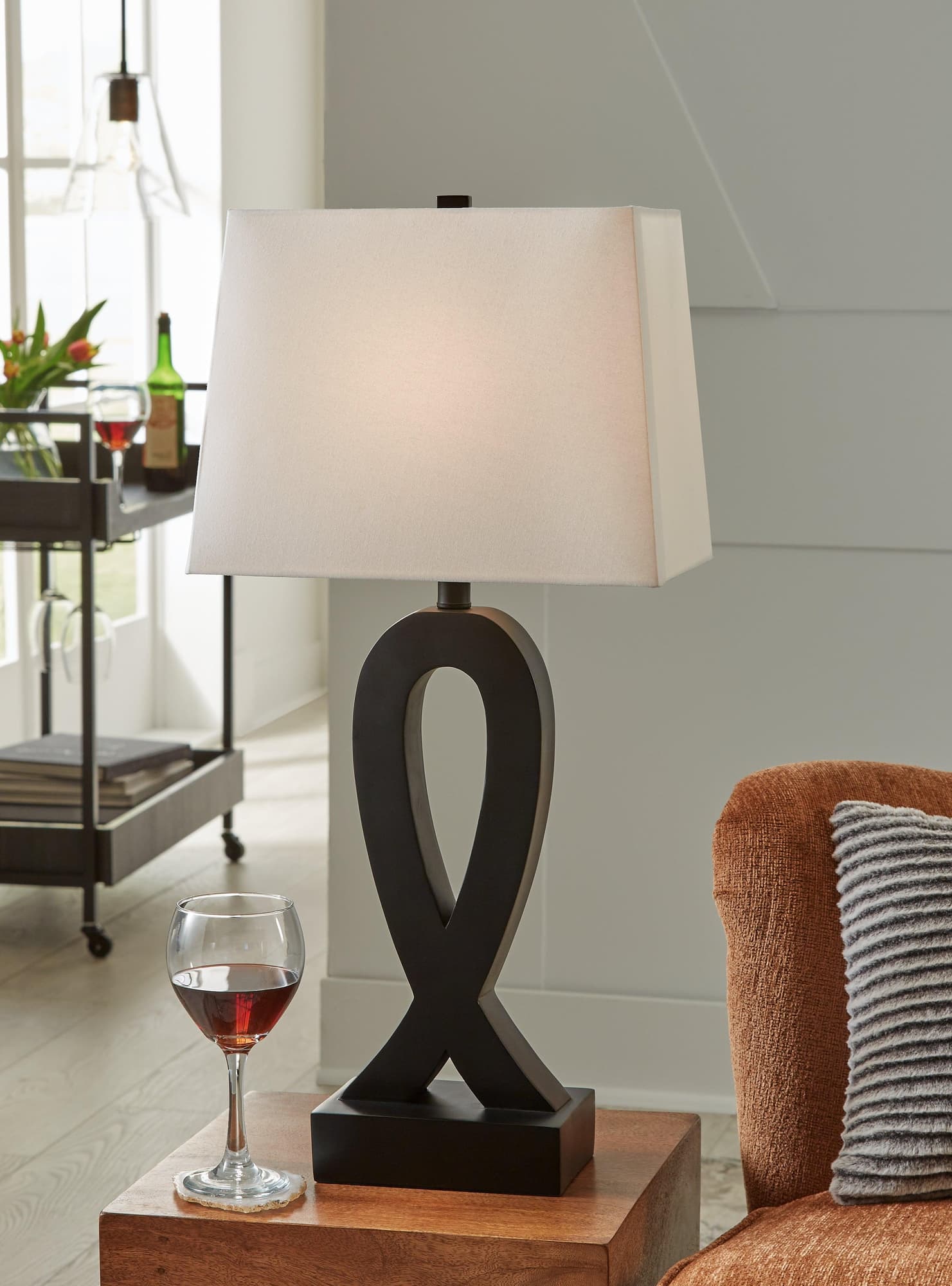 Markellton Black Table Lamp (Set Of 2) - Ella Furniture