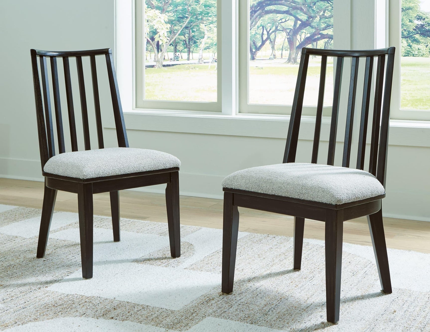 Galliden Black Dining Chair