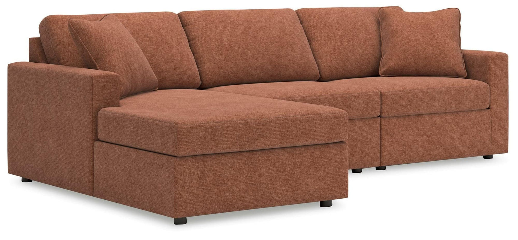Modmax Spice Nuvella® 3-Piece Sectional with Chaise