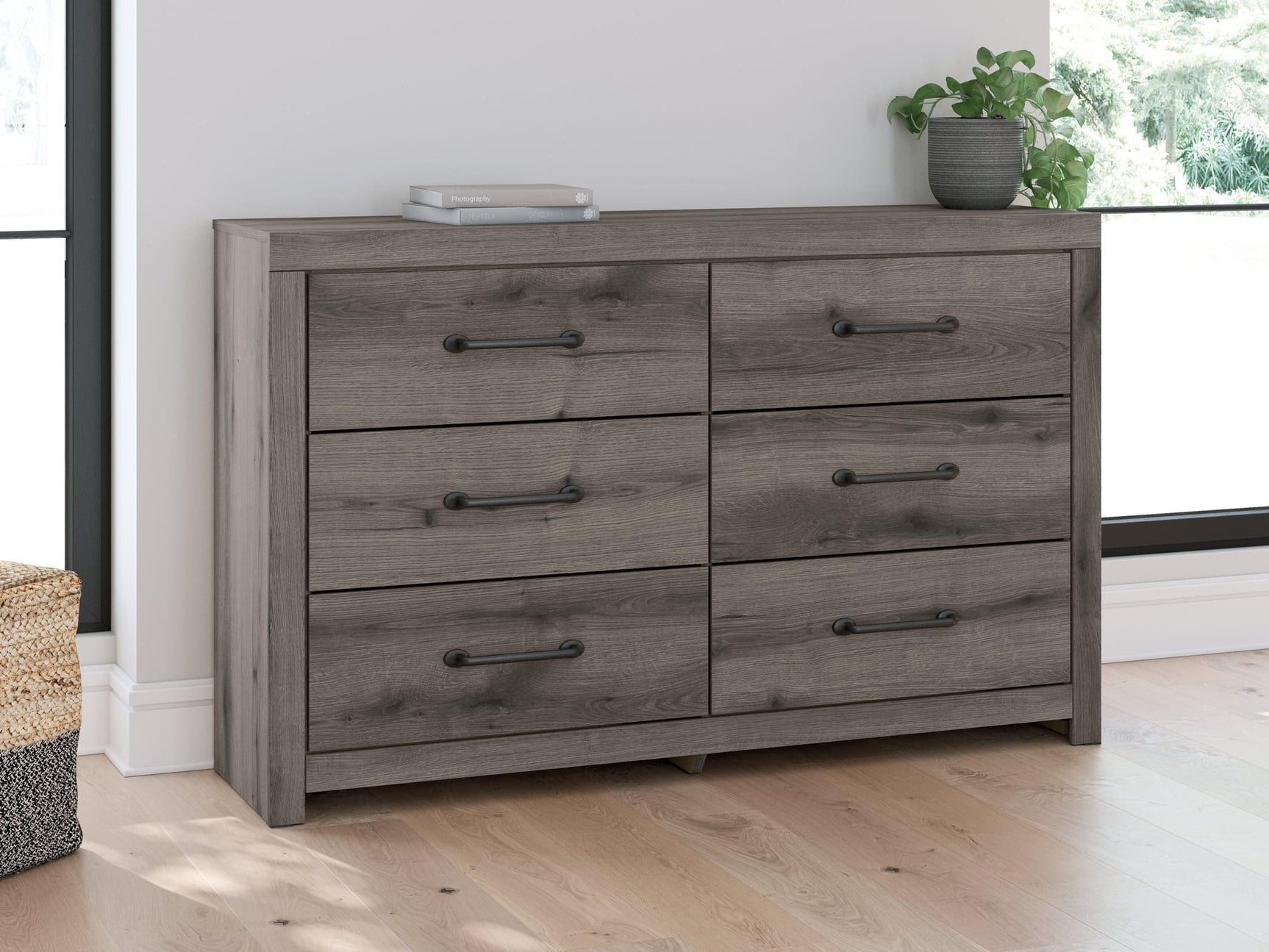 Graystorm Brown Gray Dresser