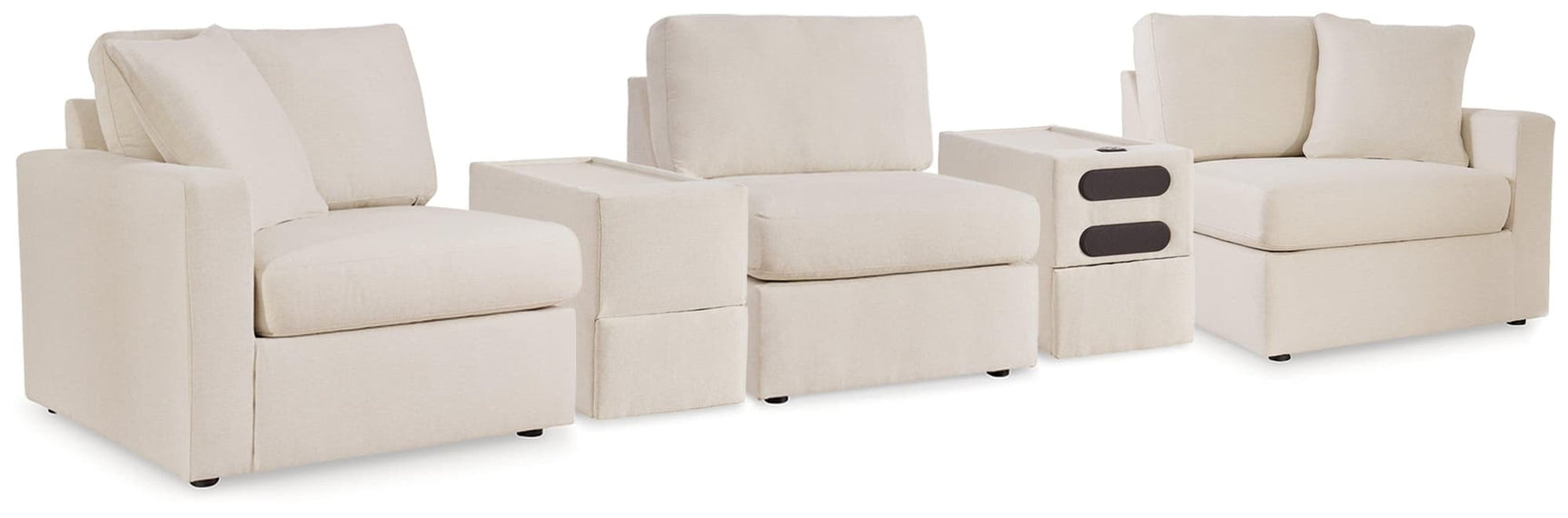 Modmax Oyster 5-Piece Sectional with Audio System