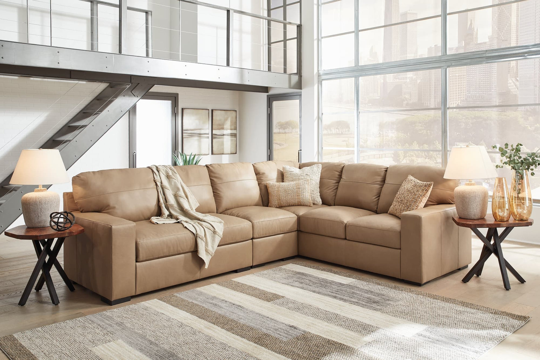 Bandon Toffee 3-Piece Sectional