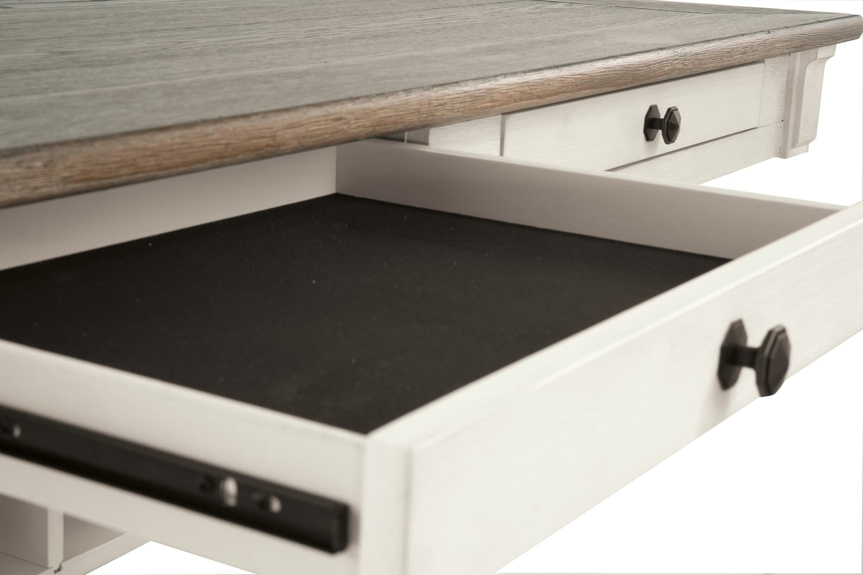 Bolanburg Two-tone Counter Height Dining Table and 4 Barstools and Bench