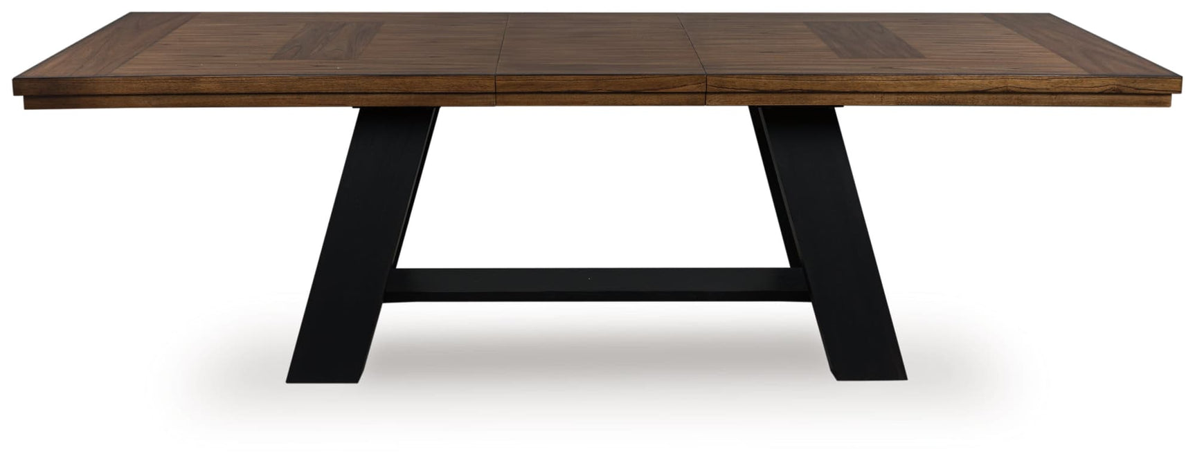 Greddinton Brown/Black Dining Extension Table