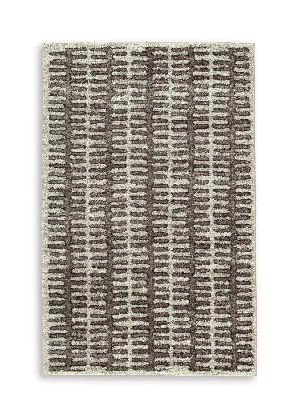 Cartlett White/Taupe/Black Medium Rug — product image 2