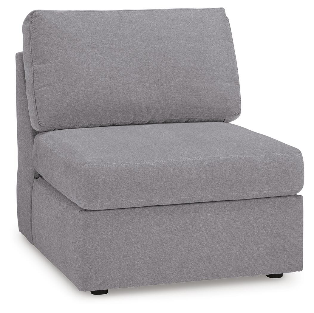 Modmax Granite 4-Piece Sectional with Chaise — angled view
