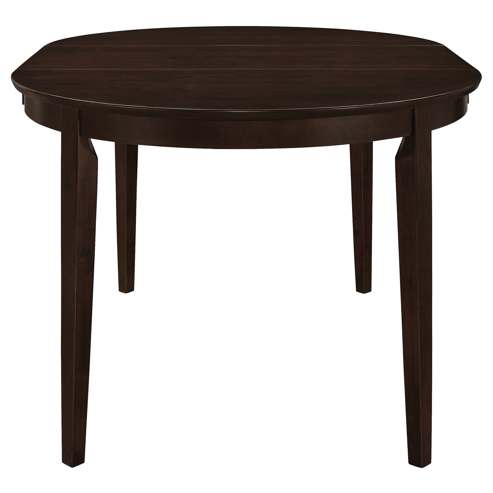 Gabriel Cappuccino Upholstered Back Extension Leaf Dining Room Set