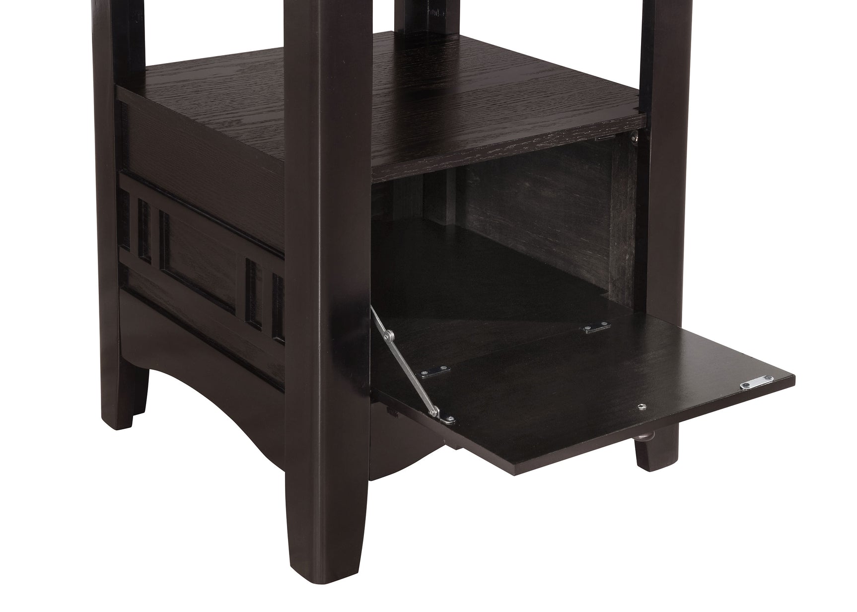 Lavon Espresso Oval Counter Height Set