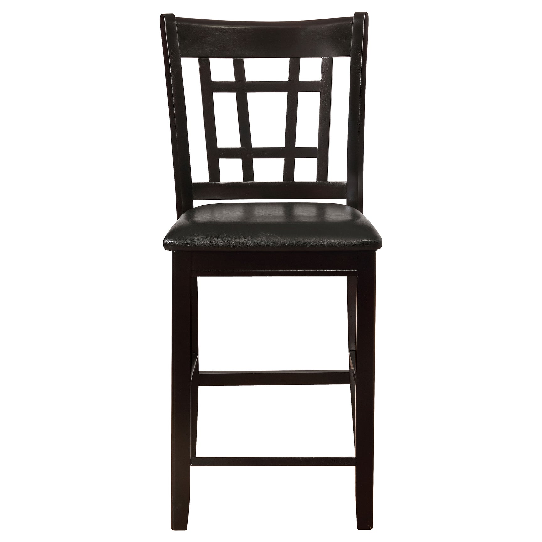 Lavon Espresso Oval Counter Height Set