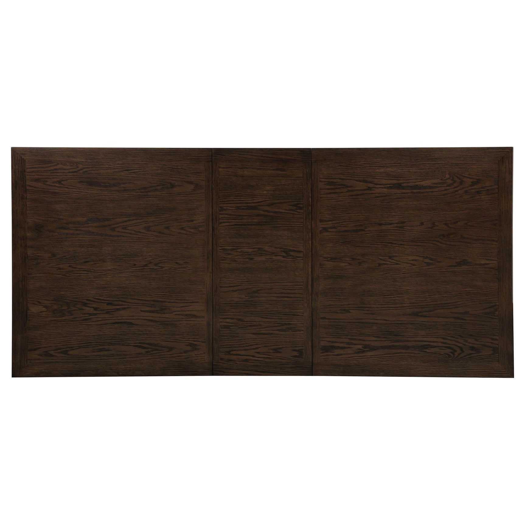 Ridgewell Rectangular Trestle Dining Table Dark Oak