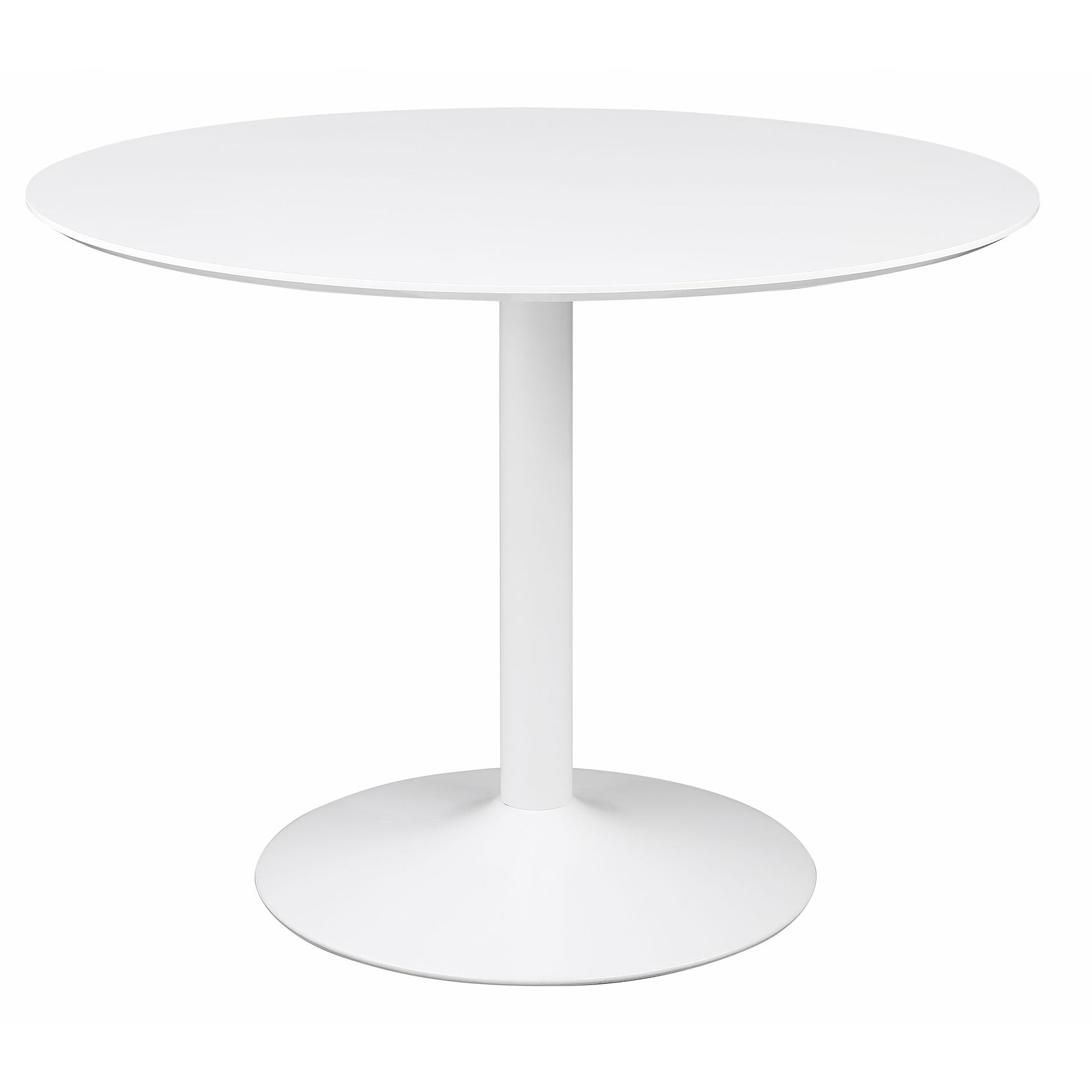 Lowry White Round Dining Room Set