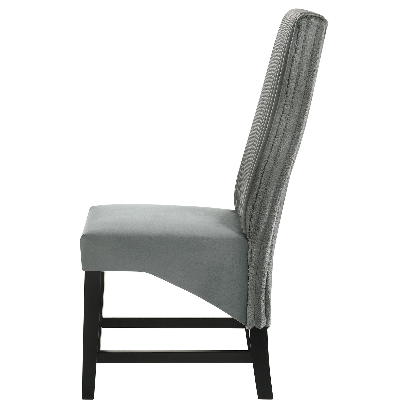 Barrand Upholstered Dining Side Chair Gray (Set of 2)
