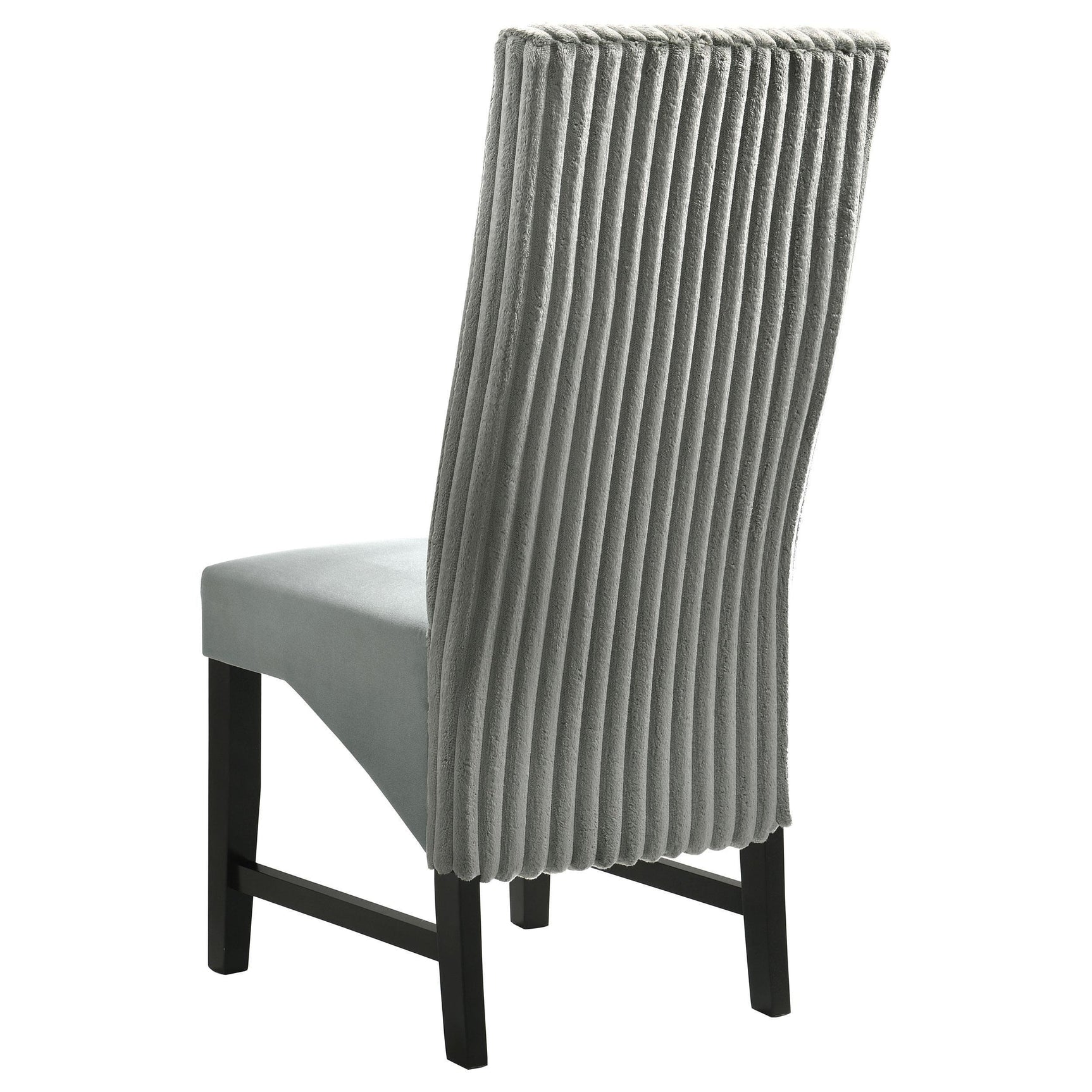 Barrand Upholstered Dining Side Chair Gray (Set of 2)