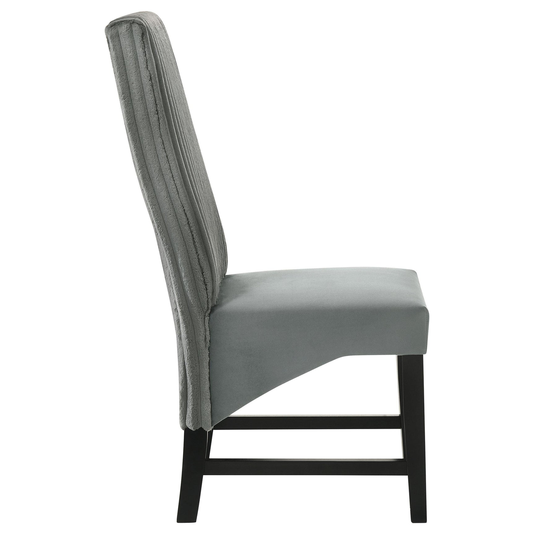 Barrand Upholstered Dining Side Chair Gray (Set of 2)