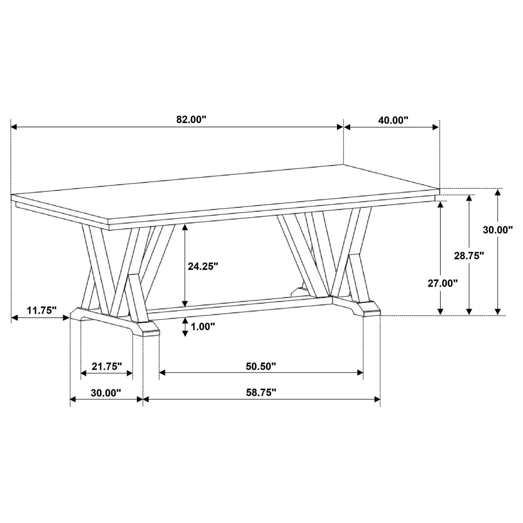 Cornelia Coastal Grey Rectangular Dining Room Set
