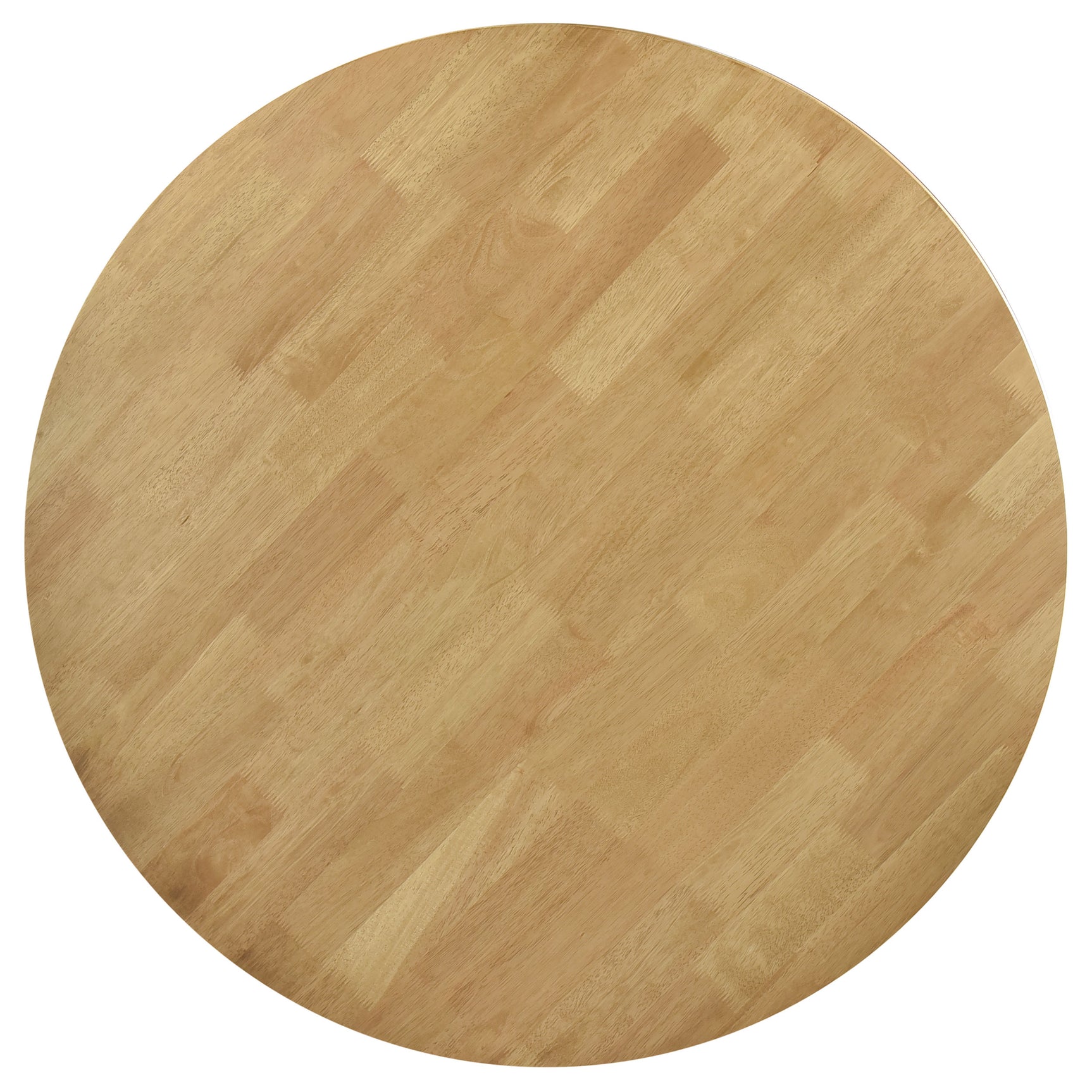 Elowen Light Walnut Round Solid Wood Dining Set
