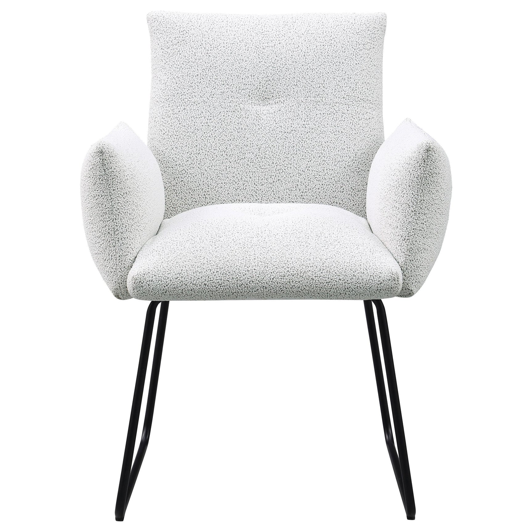 Ackland Upholstered Dining Side Chair Light Gray (Set of 2)