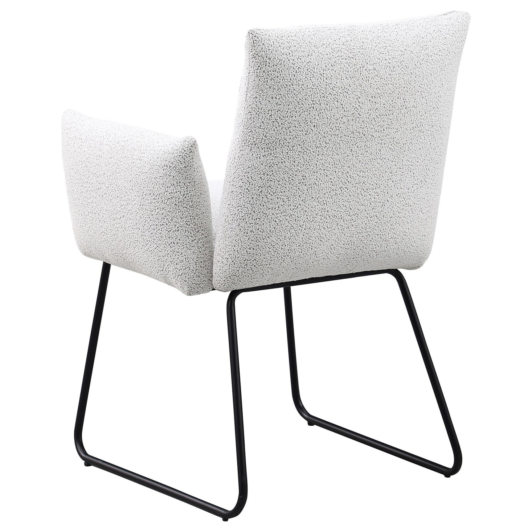 Ackland Upholstered Dining Side Chair Light Gray (Set of 2)