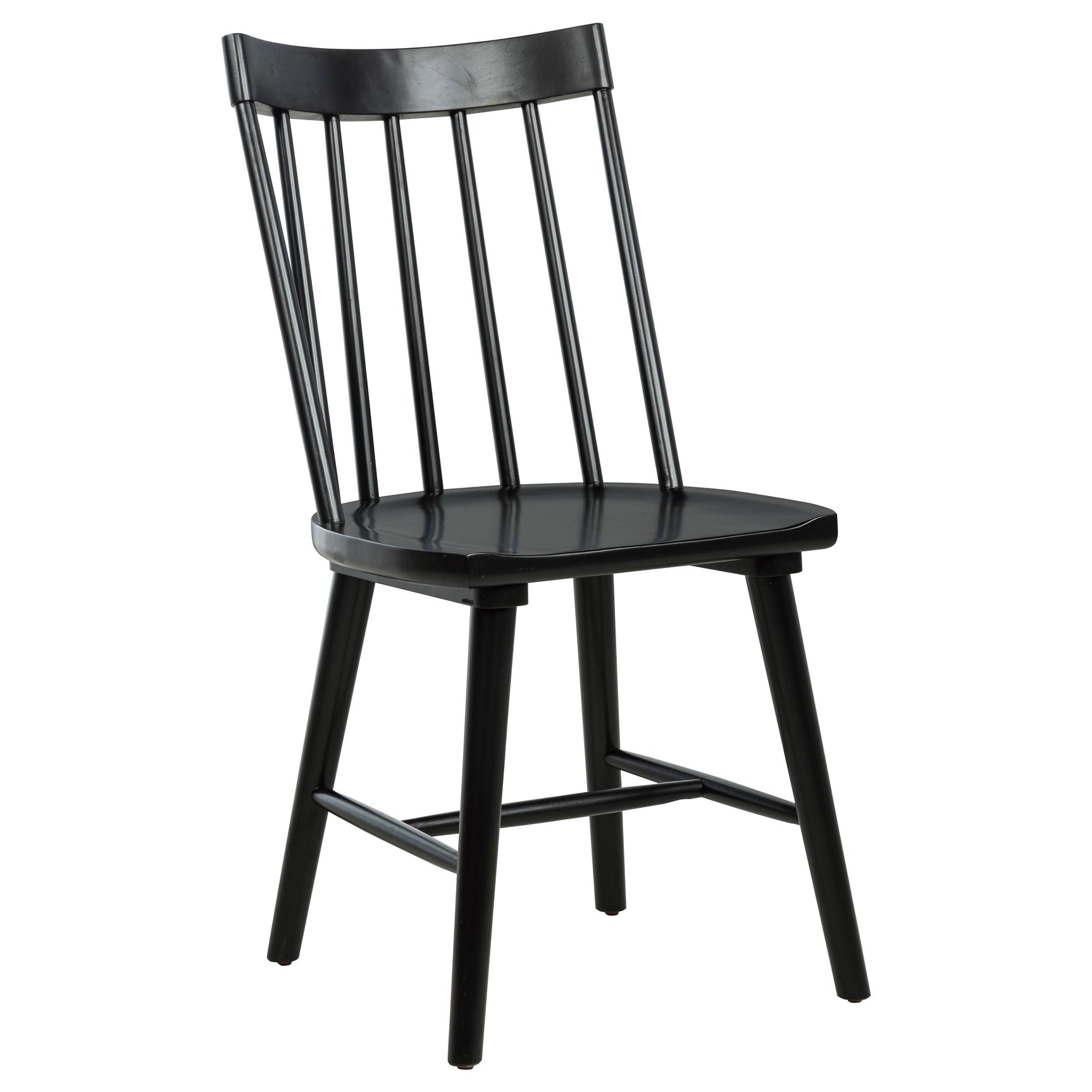 Middleton Natural Brown Black Extension Leaf Dining Room Set