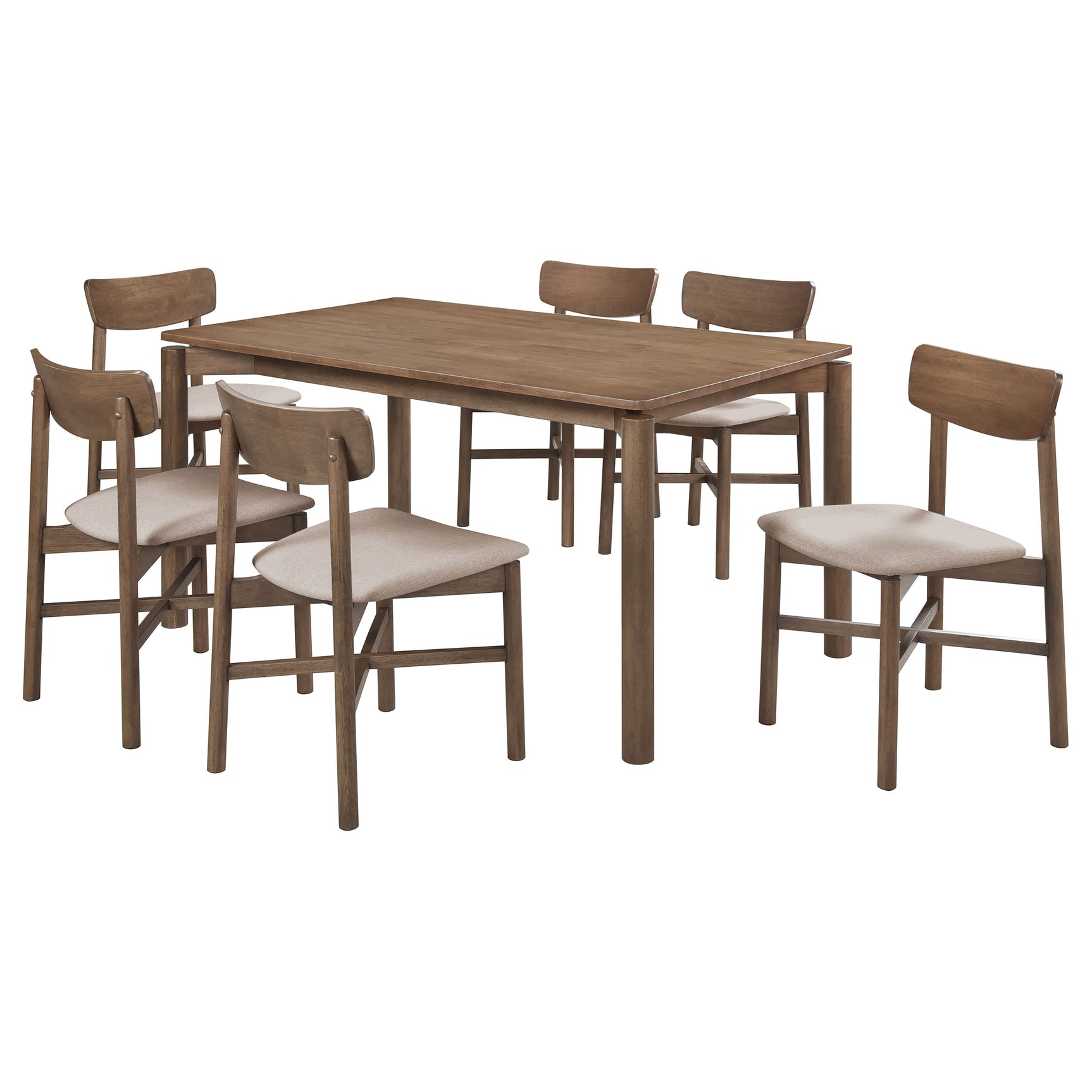 Parkridge Brown 59-inch Wood Dining Room Set