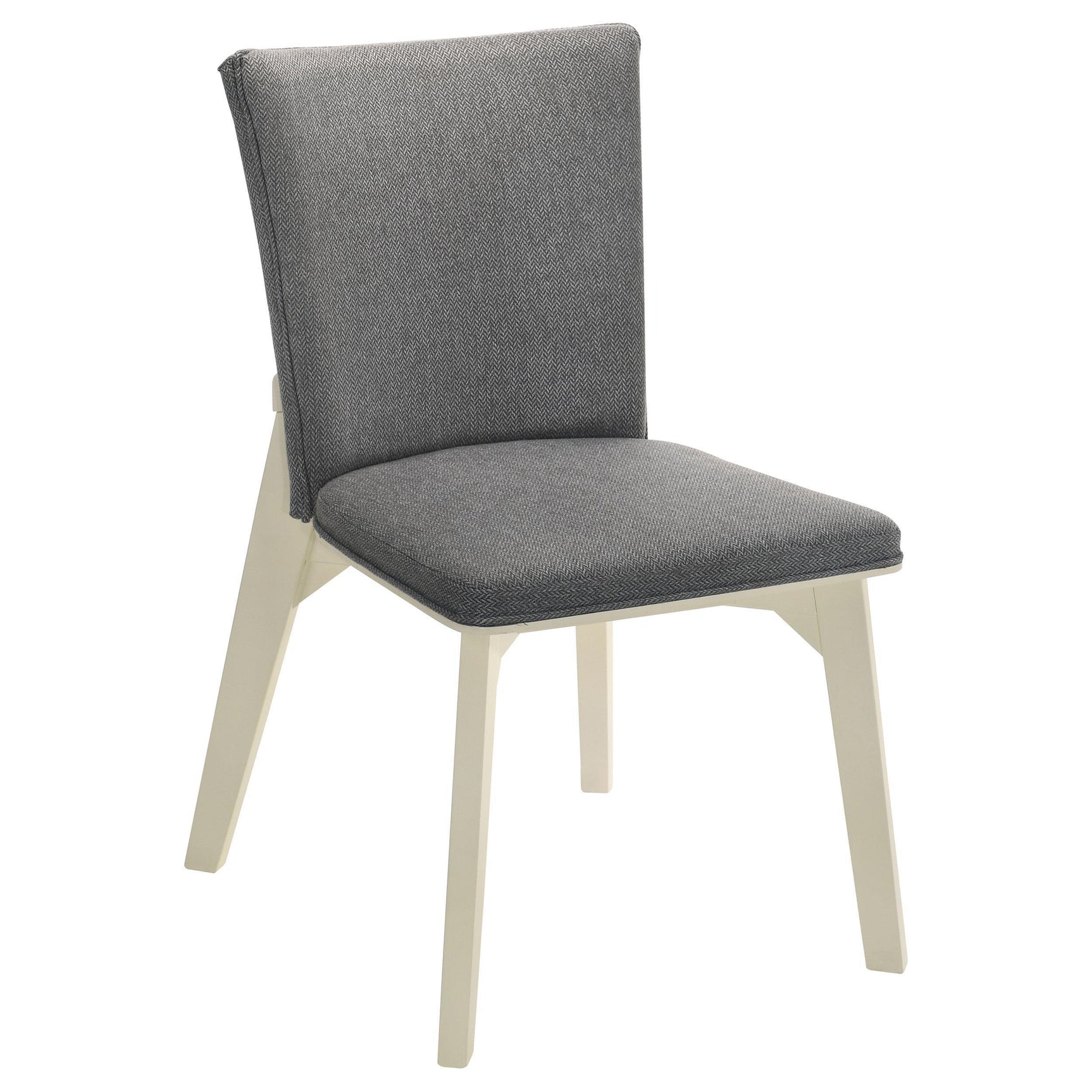 Biloxi Upholstered Dining Side Chair Gray (Set of 2)