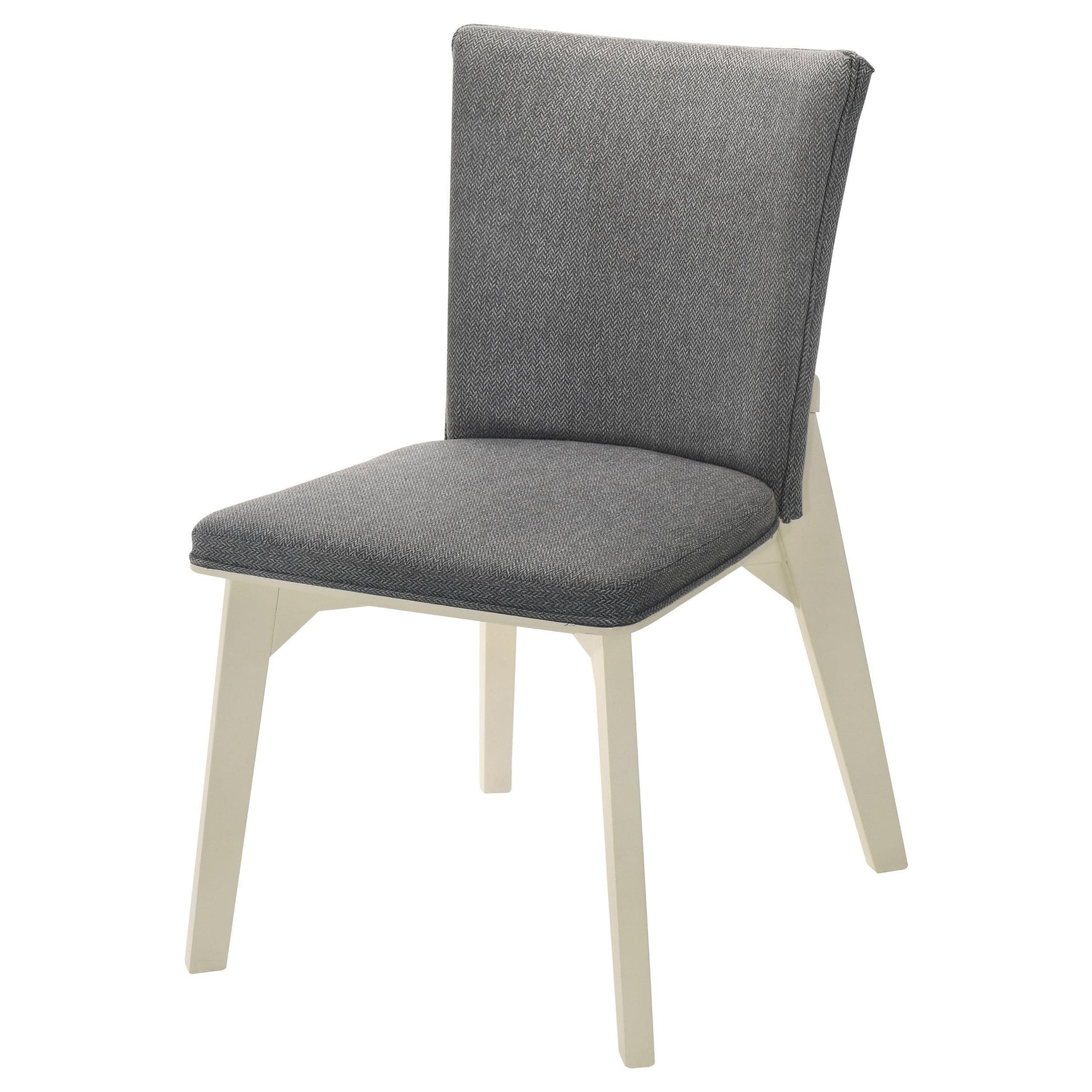Biloxi Upholstered Dining Side Chair Gray (Set of 2)
