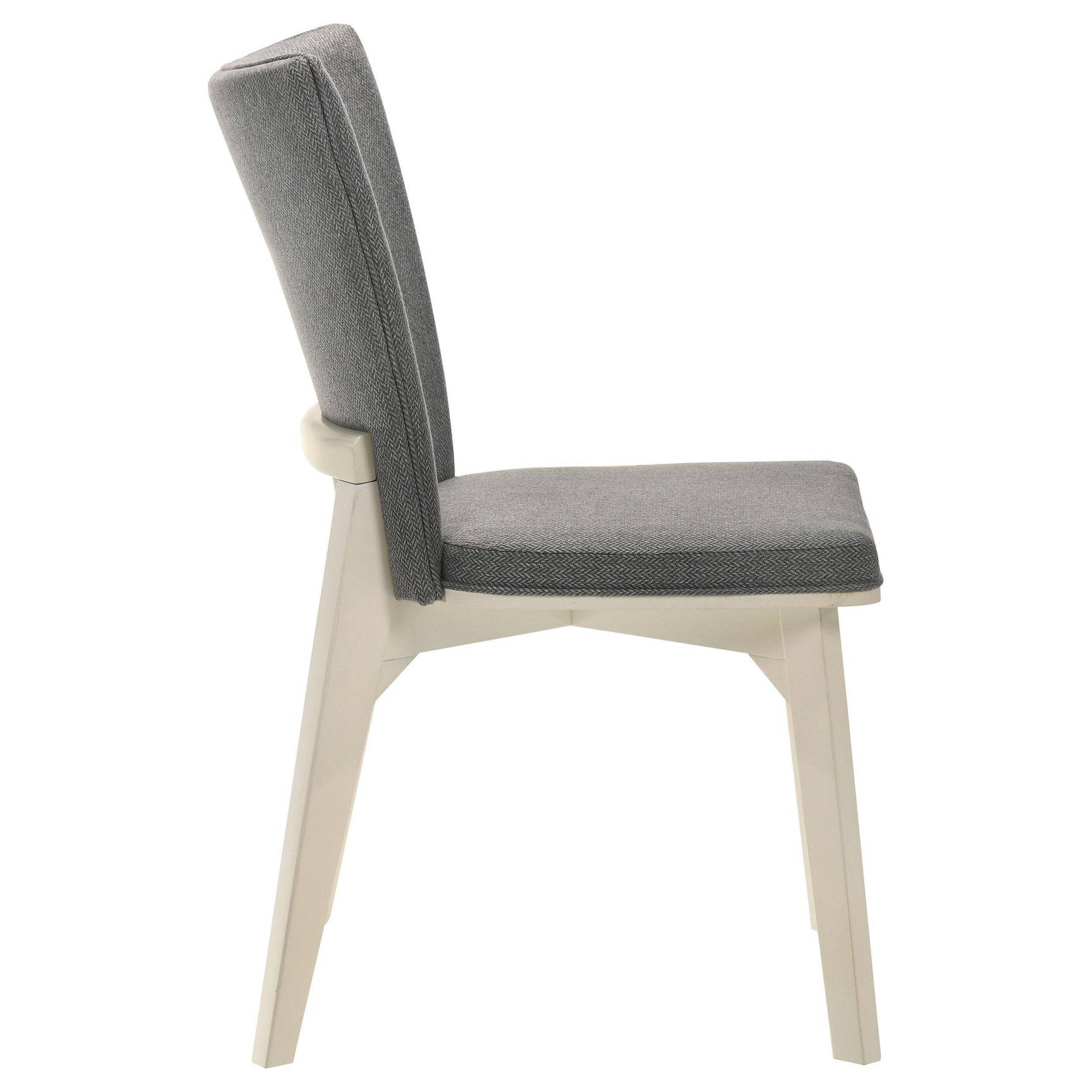 Biloxi Upholstered Dining Side Chair Gray (Set of 2)