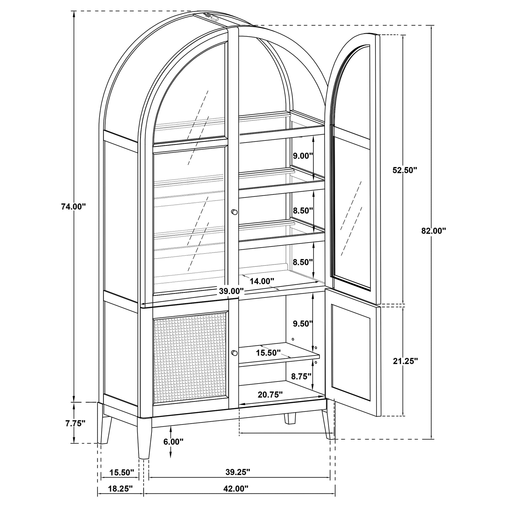 Kailani Beige Oak Wood Counter Height Set