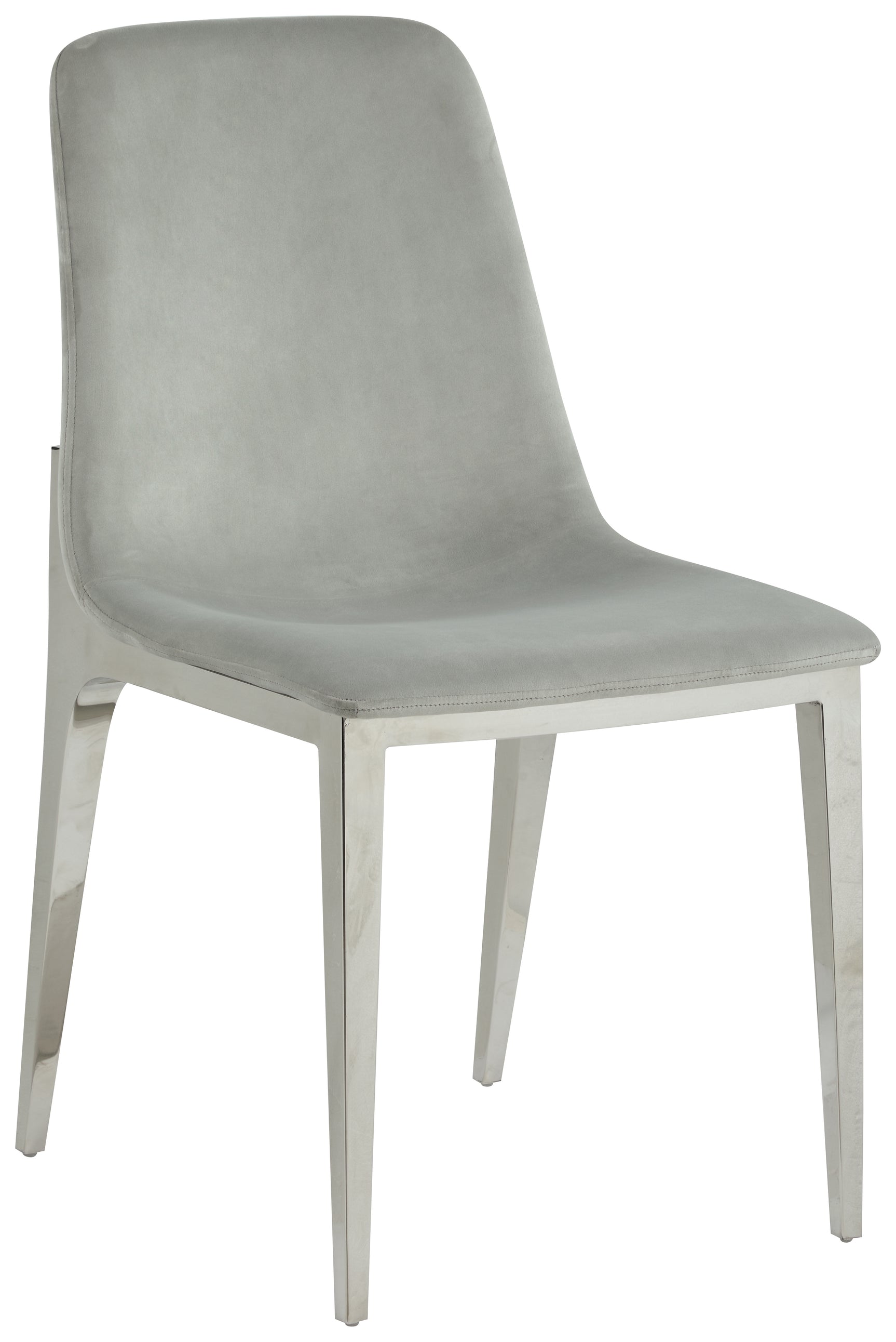Irene Gray Round Glass Top Dining Room Set