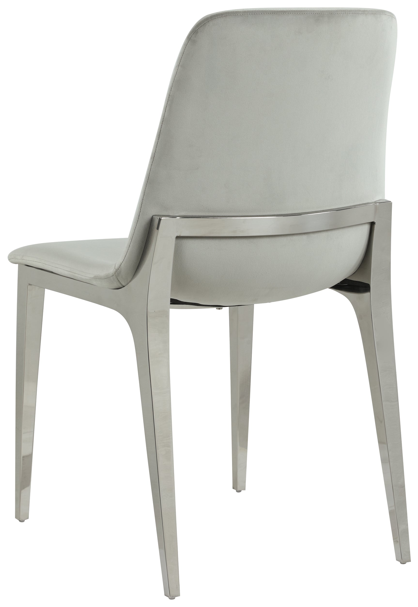 Irene Gray Round Glass Top Dining Room Set