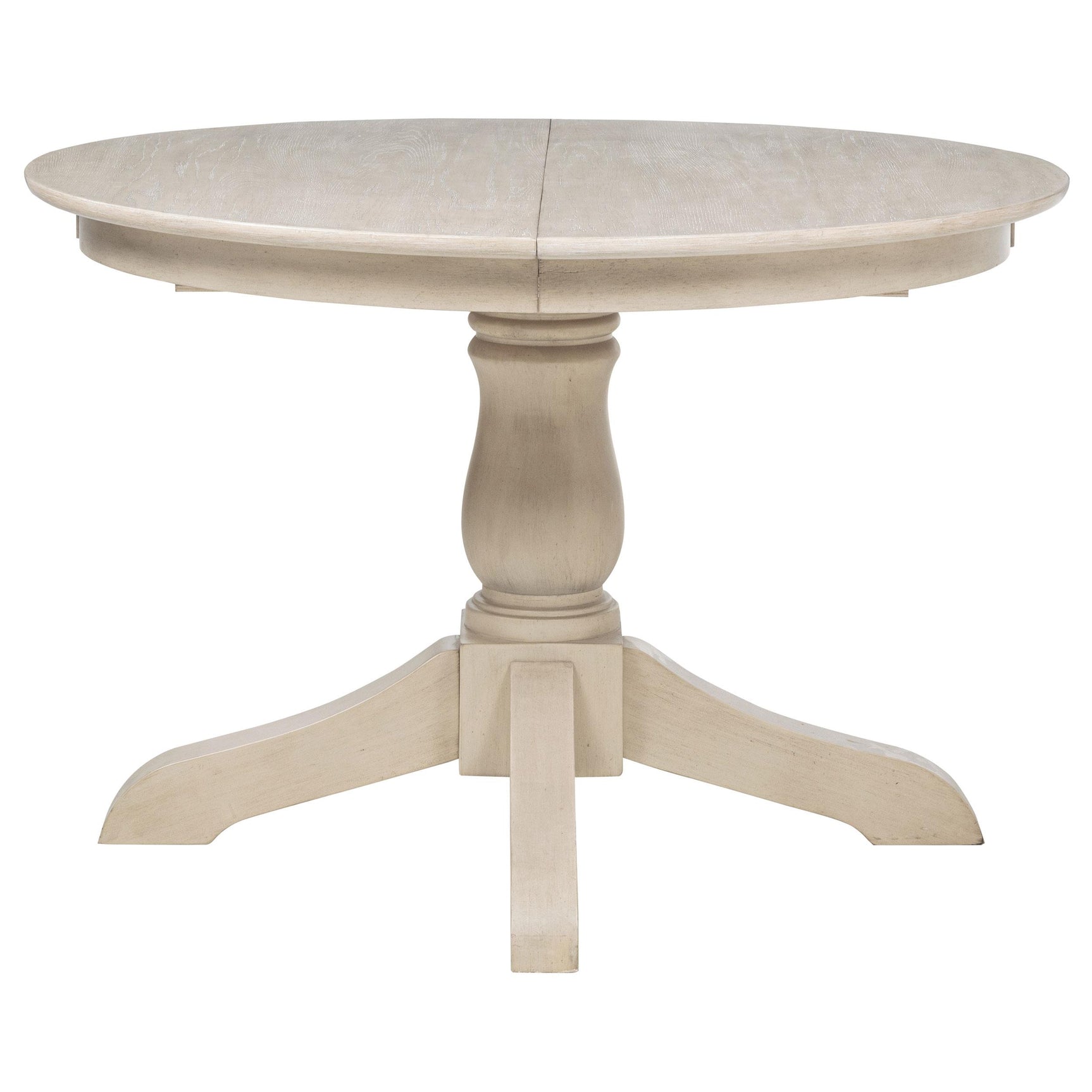 Orrison Oval 62-inch Wood Extension Leaf Dining Table Linen