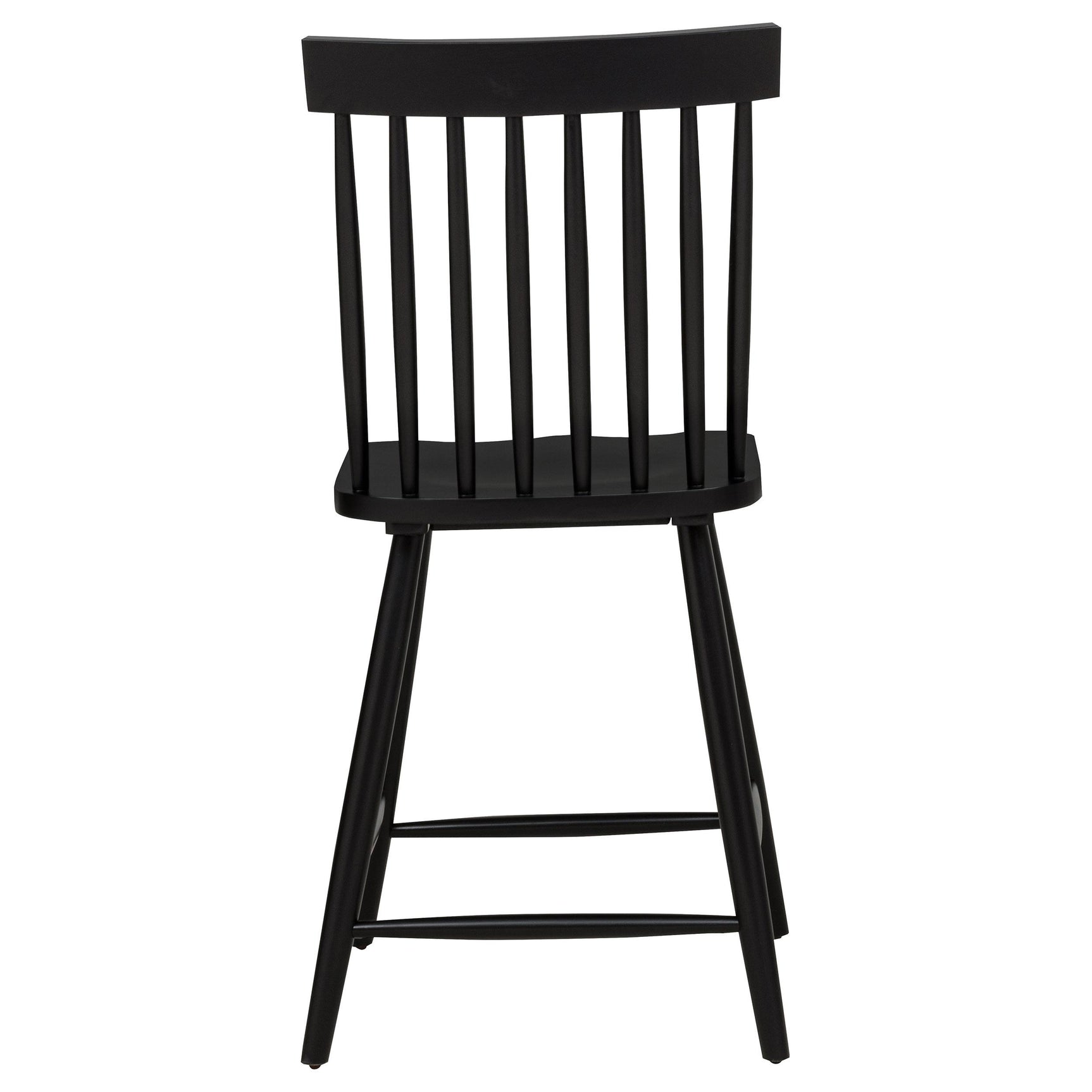 Andrews Windsor Counter Height Dining Side Chair Black