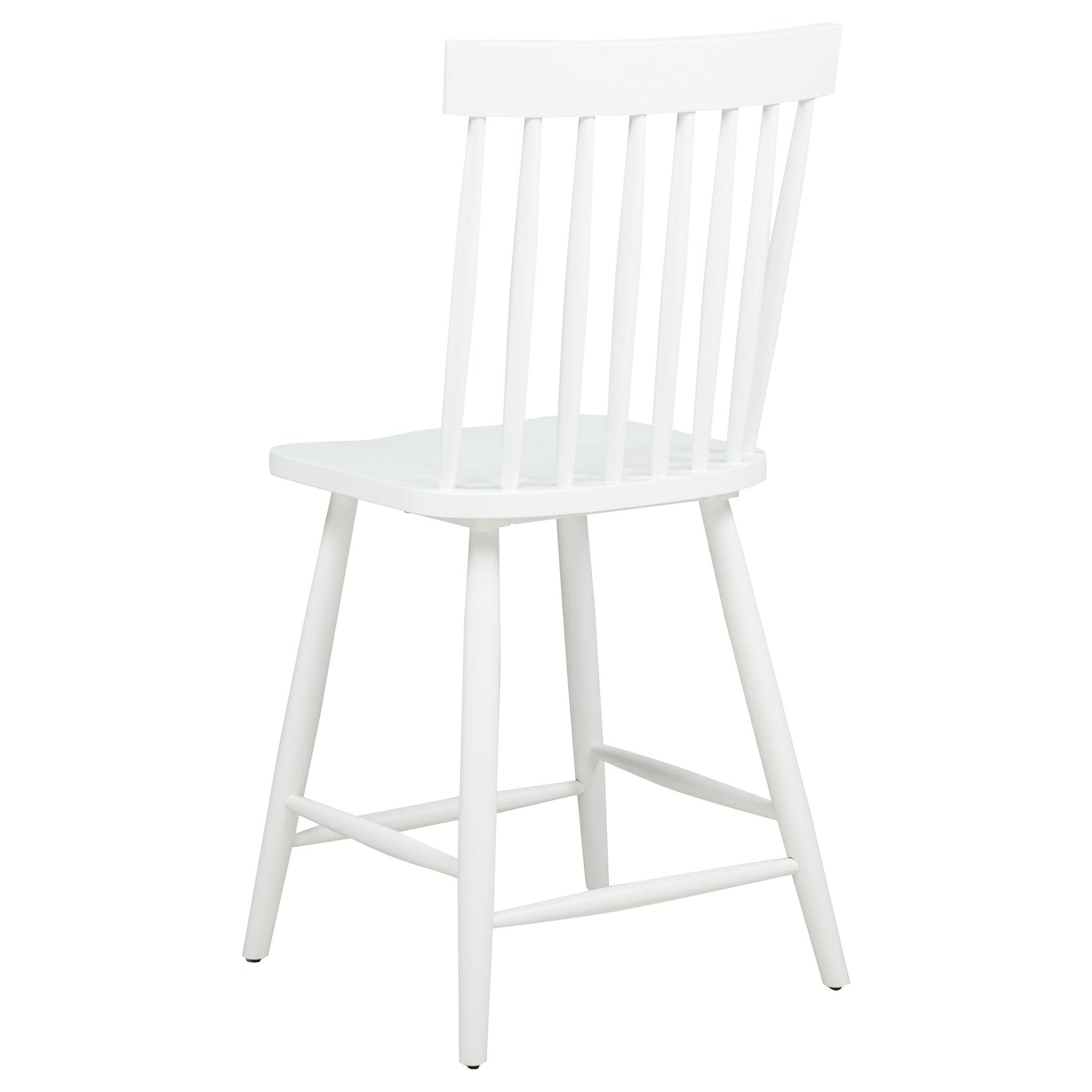 Andrews Windsor Counter Height Dining Side Chair White