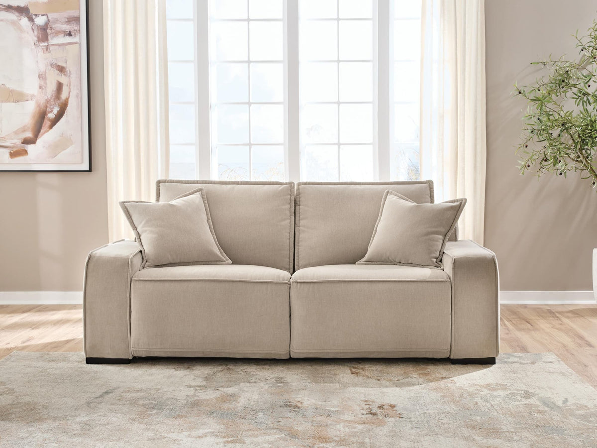 Carceri Cashmere 2-Piece Power Reclining Sectional Loveseat — product view