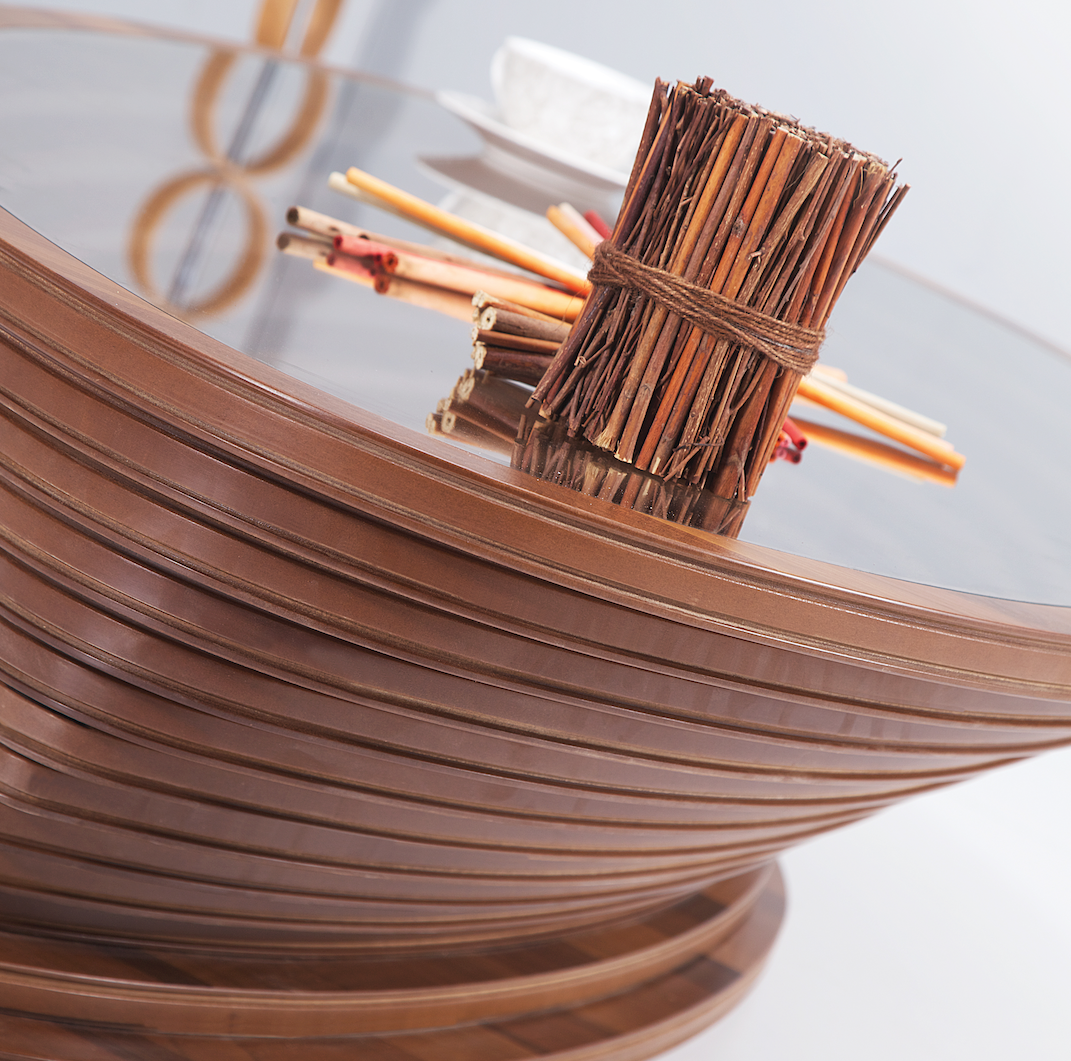 Alexa Walnut Coffee Table