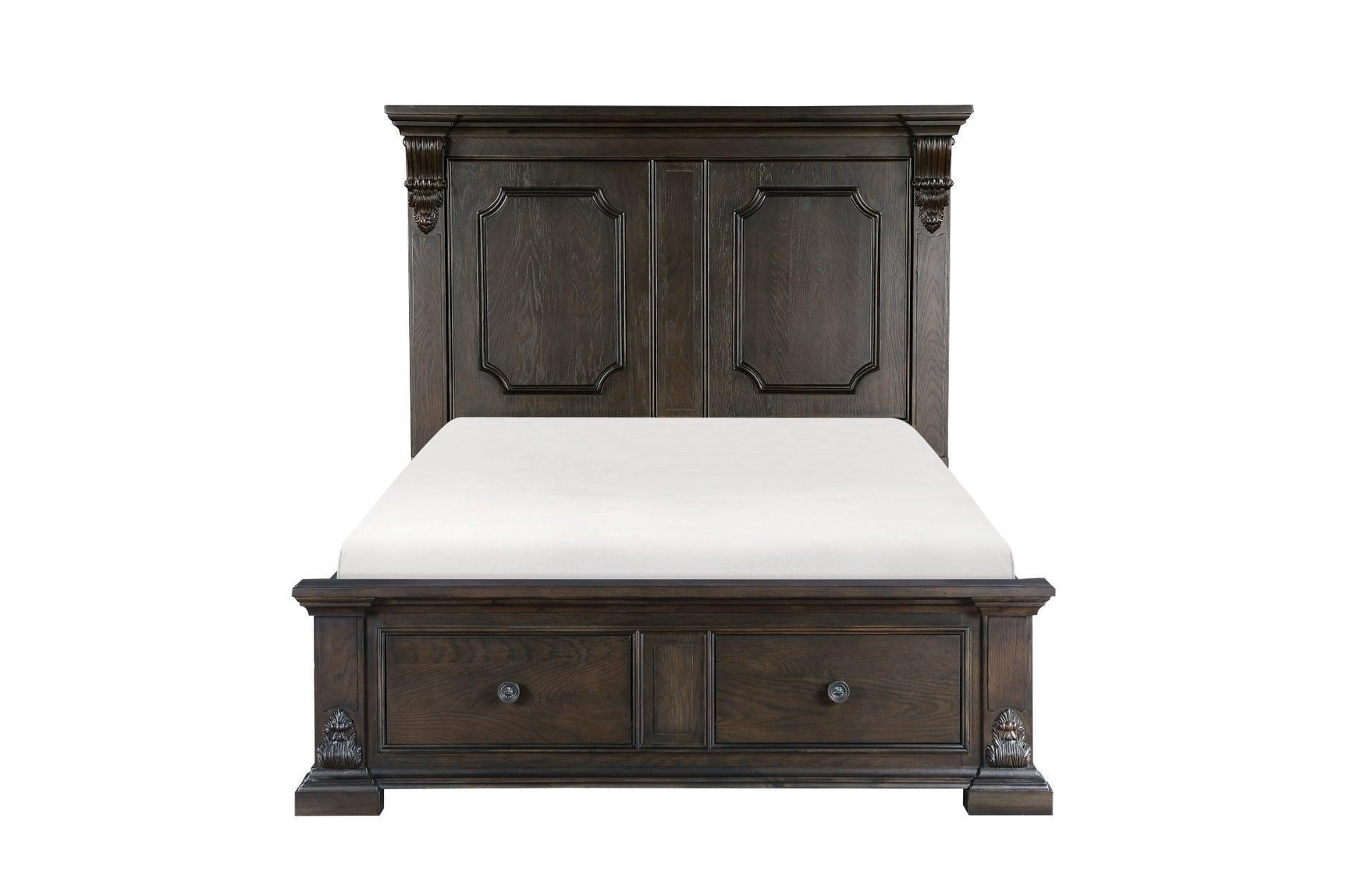 Cornwall Espresso Storage Platform Bedroom Set