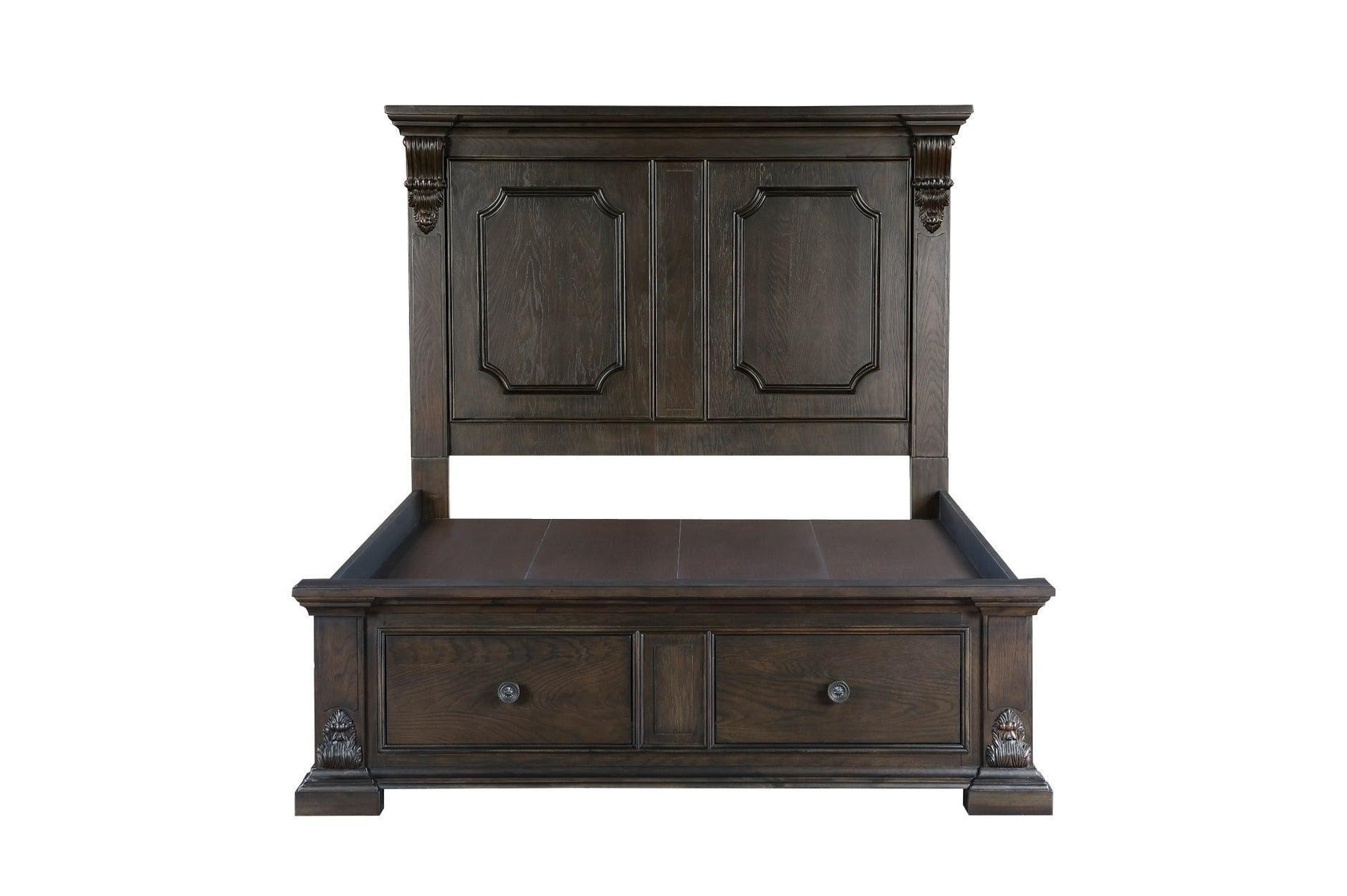 Cornwall Espresso Storage Platform Bedroom Set