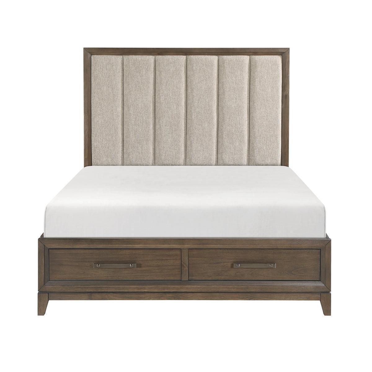 Shoro Upholstered Storage Platform Queen Bed