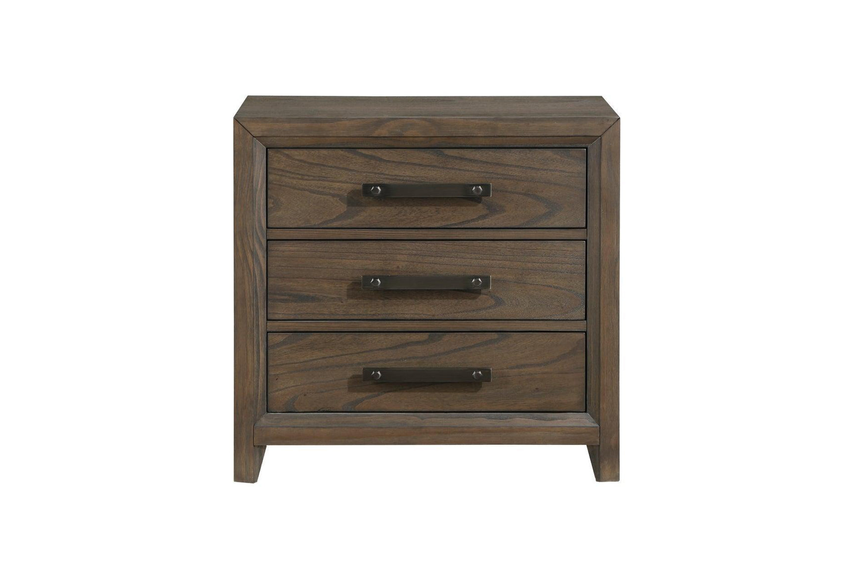 Cambridge Brown Upholstered Storage Platform Bedroom Set