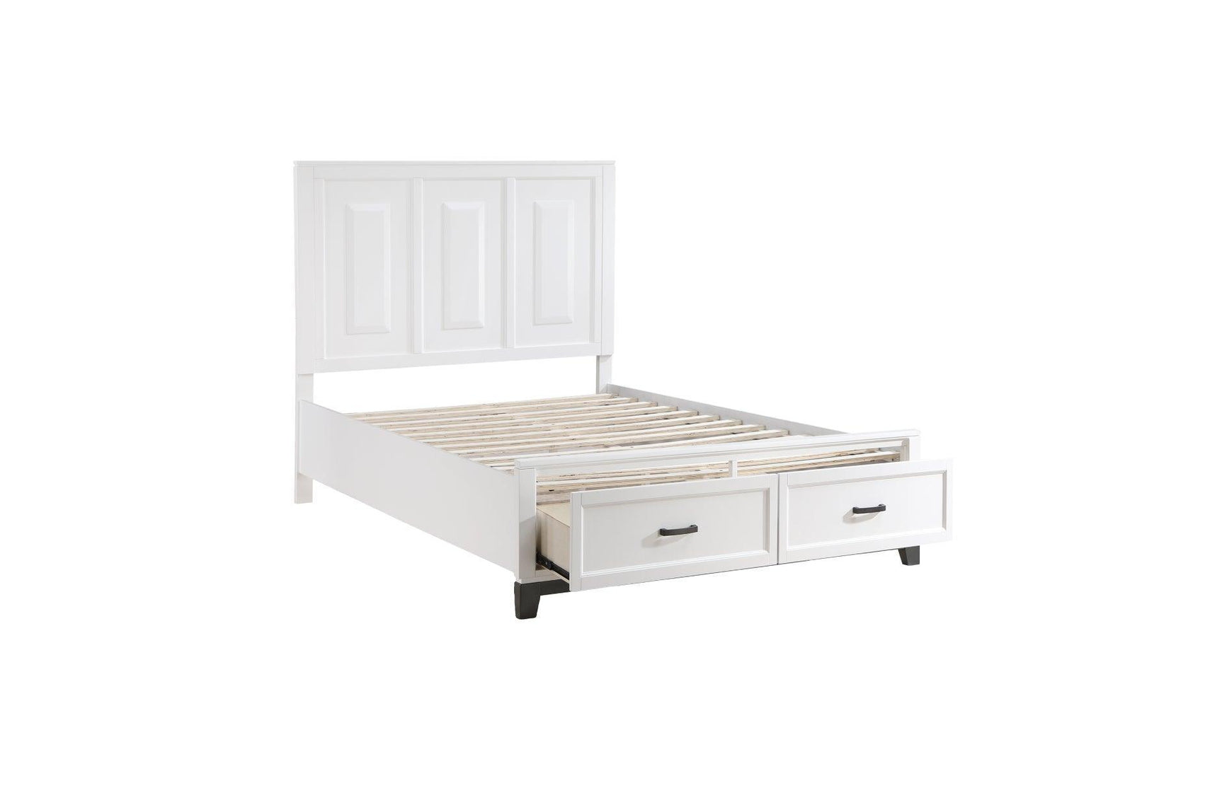 Garretson White Storage Platform Bedroom Set
