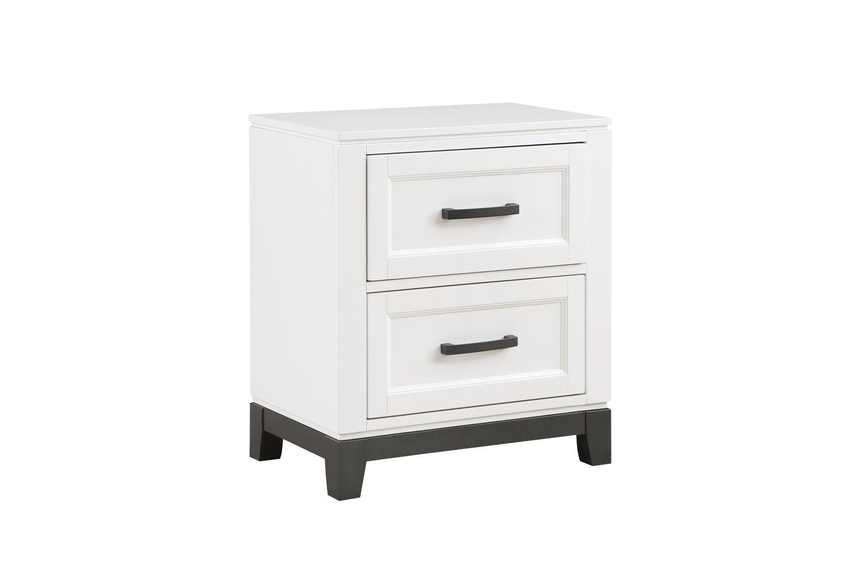 Garretson White Storage Platform Bedroom Set