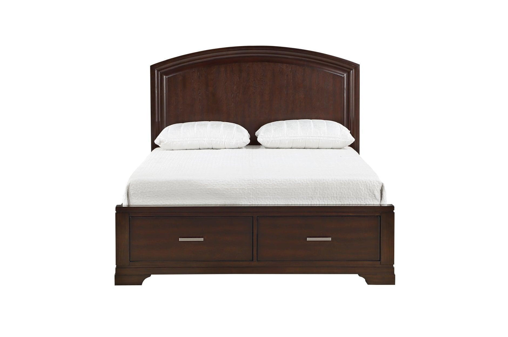 Hudson Cherry Storage Platform Bedroom Set
