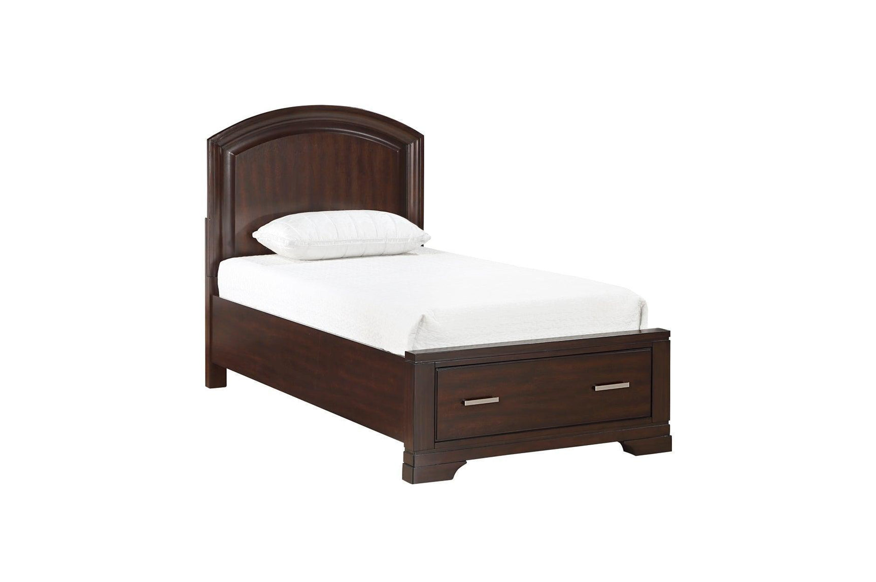 Hudson Cherry Storage Platform Bedroom Set
