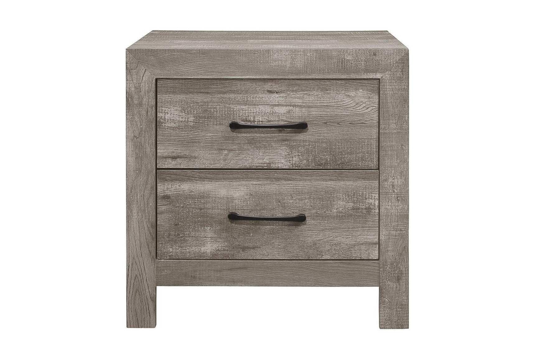 Corbin Rustic Gray Panel Bedroom Set