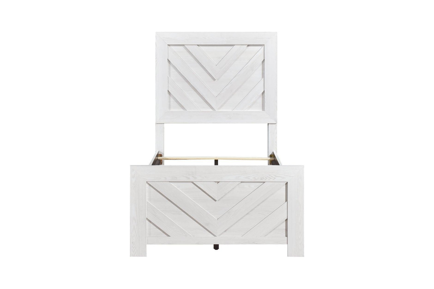 Corbin Rustic White Panel Bedroom Set