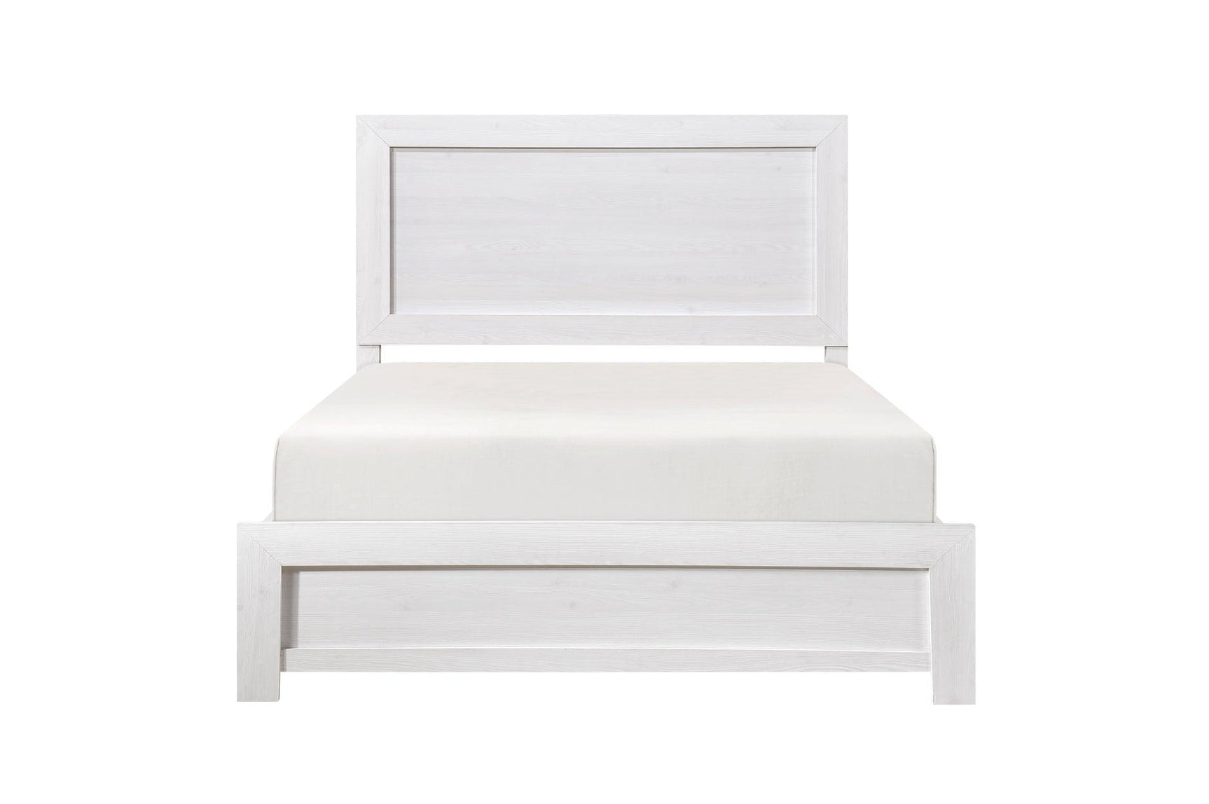 Corbin White Panel Bedroom Set